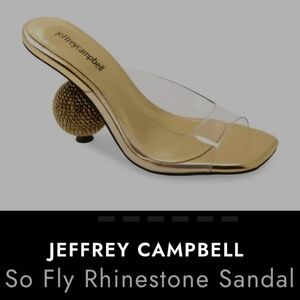 So Fly Rhinestone Sandals by Jeffrey Campbell
